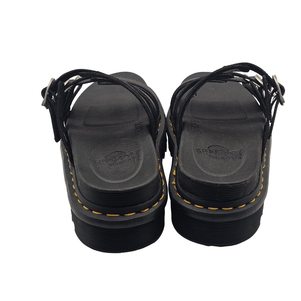 Dr. Martens Blaire Slide Sandals Size 9 Black Platform Goth Grunge Streetwear - Picture 4 of 10